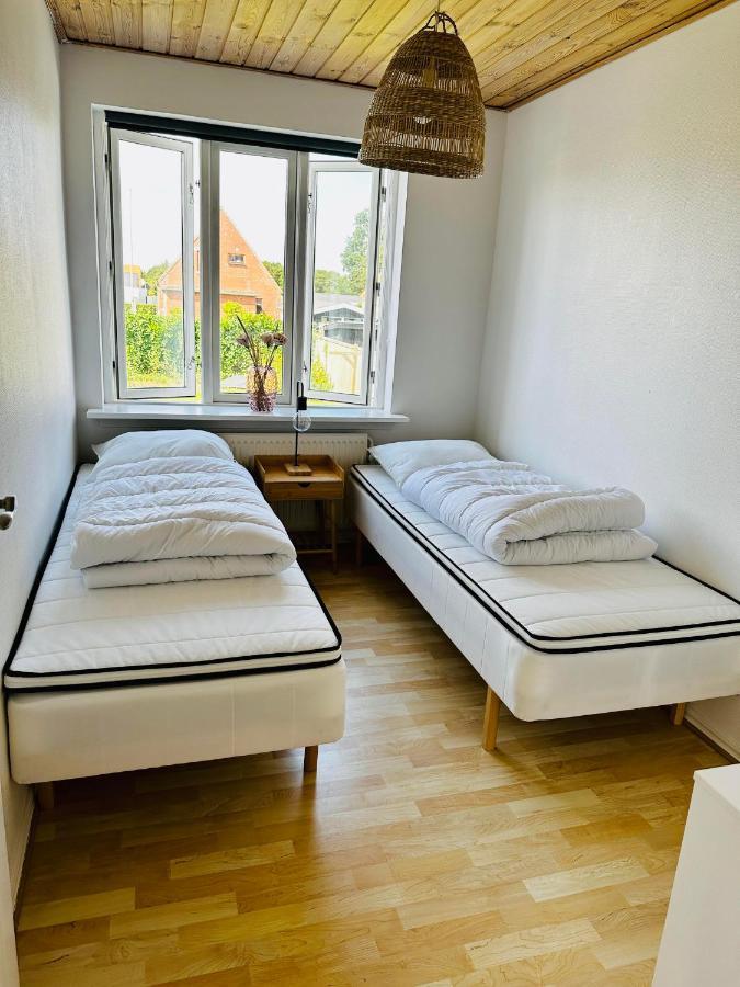 Skon Villalejlighed I Skagen Med Terrasse Og Taet Pa Centrum Exteriör bild