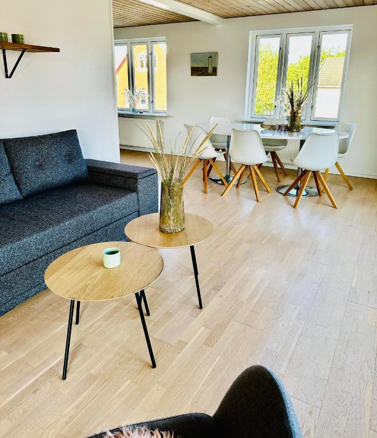 Skon Villalejlighed I Skagen Med Terrasse Og Taet Pa Centrum Exteriör bild