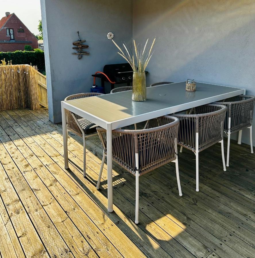 Skon Villalejlighed I Skagen Med Terrasse Og Taet Pa Centrum Exteriör bild