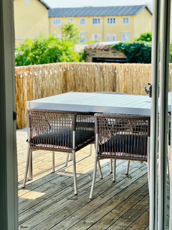 Skon Villalejlighed I Skagen Med Terrasse Og Taet Pa Centrum Exteriör bild